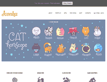 Tablet Screenshot of iconka.com